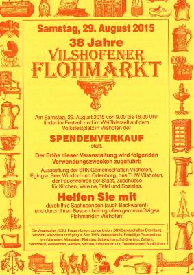 38. Vilshofener Flohmarkt